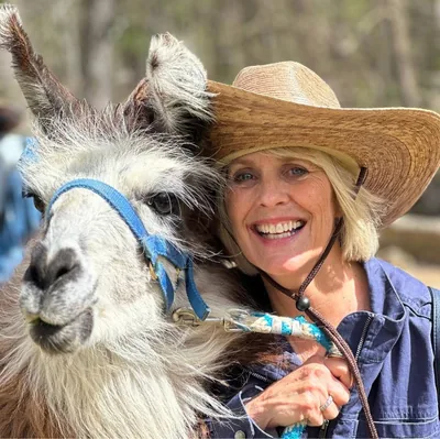 Me and a llama