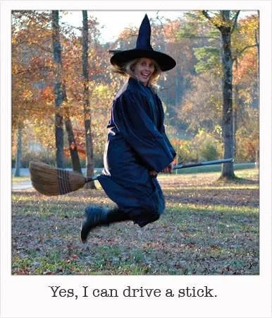 Yes, I can drive a stick